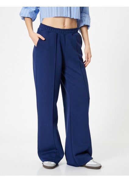 Geniş Paça Eşofman Nervürlü Rahat Kalıp modelleri