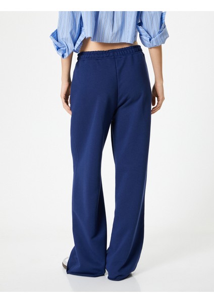 Geniş Paça Eşofman Nervürlü Rahat Kalıp fırsatları