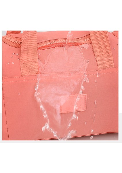 Kadın Büyük Kapasiteli Su Geçirmez Seyahat Çantası Büyük Kapasiteli Omuz Crossbody Çanta (Yurt Dışından)