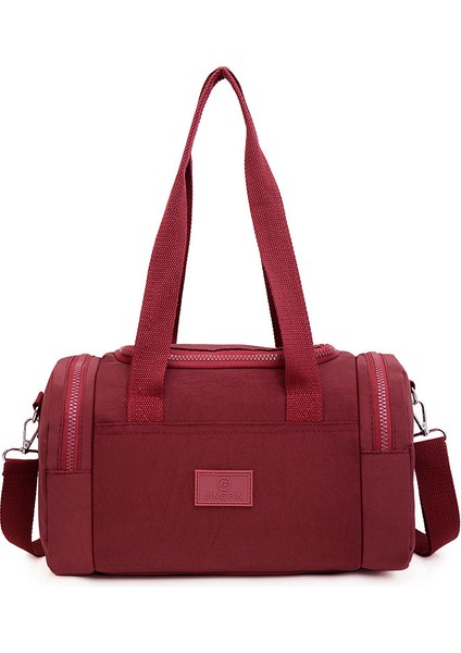 Kadın Büyük Kapasiteli Su Geçirmez Seyahat Çantası Büyük Kapasiteli Omuz Crossbody Çanta (Yurt Dışından)