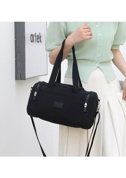 Kadın Büyük Kapasiteli Su Geçirmez Seyahat Çantası Büyük Kapasiteli Omuz Crossbody Çanta (Yurt Dışından)