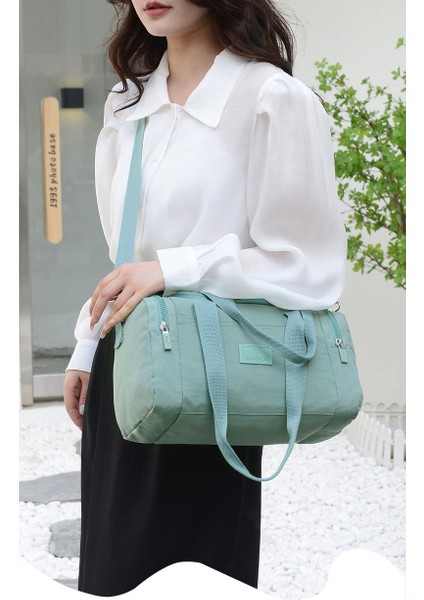 Kadın Büyük Kapasiteli Su Geçirmez Seyahat Çantası Büyük Kapasiteli Omuz Crossbody Çanta (Yurt Dışından) indirimleri