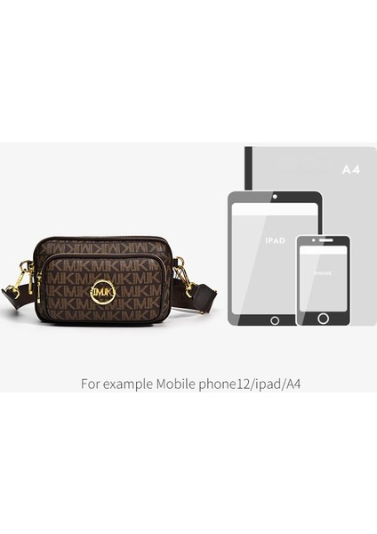 High-End Kadın Çantası Crossbody Çanta 2022 Yeni Retro Moda Baskılı Kadın Göğüs Çantası Çok Yönlü Geniş Omuz Çantası (Yurt Dışından) indirimleri