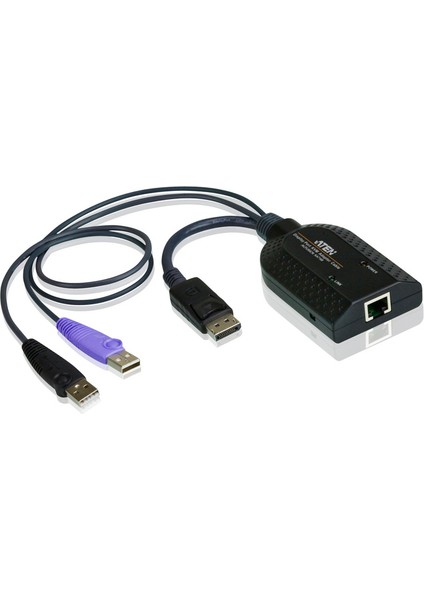 USB Displayport Sanal Medya Kvm Adaptörü, Smart Card Desteği&lt;br&gt;usb Displayport Virtual Media Kvm Adapter With Smart Card Support