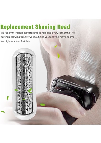 Braun M60 M90 P60 P70 Tıraş Makinesi Jilet Için 2pcs Tıraş Makinesi Folyosu (Yurt Dışından) indirimleri