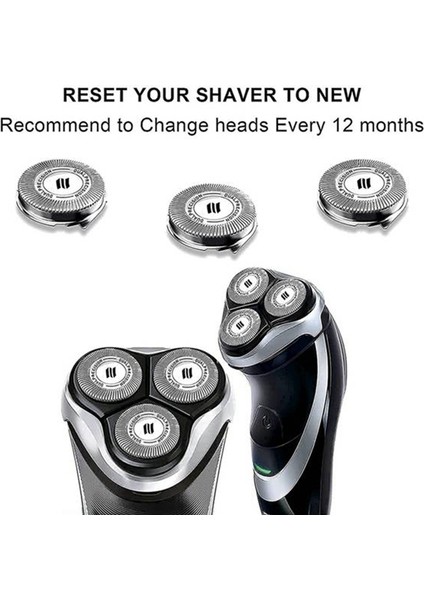 Philips PT730 PT735 Için 3 Adet Hq8 Yedek Tıraş Makinesi Kafa Tıraş Bıçağı (Yurt Dışından) indirimleri