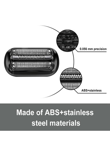 53B Braun Series 5, Tıraş Makineleri 5020S, 5018S Için Tıraş Makinesi Elek ve Kesici Parçası (Yurt Dışından) fiyatları