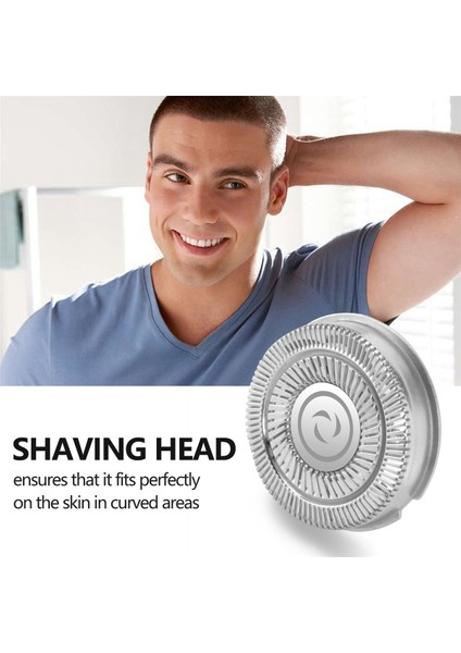 Flyco FS820 FS820 FS801 FS829 Için Elektrikli Bıçak Tıraş Makinesi Kafası Fr6 (Yurt Dışından) fırsatları