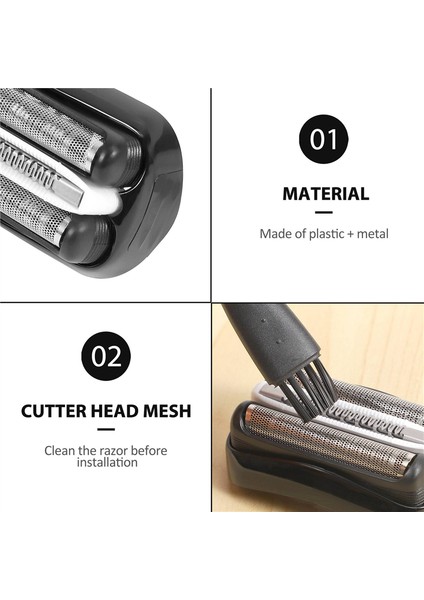 Braun 32B Serisi 3 301S 310S 320S Için 32B Tıraş Başlığının Değiştirilmesi (Yurt Dışından) fırsatları