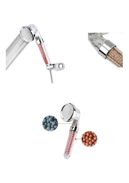 Renk Değiştiren LED Işıklı Su Tasarruflu Basınçlı Duş Başlığı fiyatları