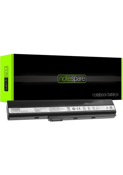 Asus ile Uyumlu K52F-EX4670, K52F-EX467O, K52F-EX546V, K52F-EX575V Notebook Batarya Pil