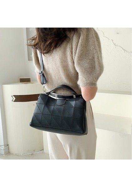 Elmas Kız Çocuk Çantası Trendy ve Batı Tarzı Omuz Koltuk Altı Çantası Moda Kova Crossbody Çanta Kadın Çantası (Yurt Dışından) fiyatları