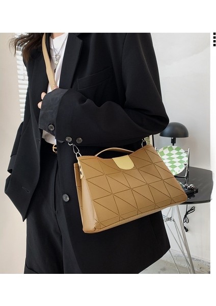 Elmas Kız Çocuk Çantası Trendy ve Batı Tarzı Omuz Koltuk Altı Çantası Moda Kova Crossbody Çanta Kadın Çantası (Yurt Dışından) indirimleri
