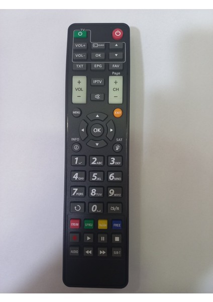 Sunplus Astra Space Hd Uydu Alıcı Kumandası