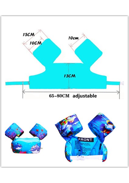 Çocuk Kol Çemberi Yüzdürme Yeleği Yüzme Ekipmanı (Yurt Dışından)
