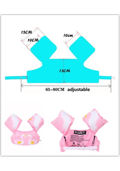 Çocuk Kol Çemberi Yüzdürme Yeleği Yüzme Ekipmanı (Yurt Dışından)