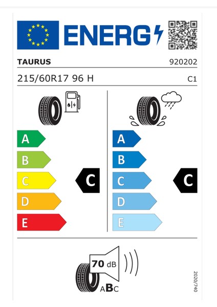 215/60 R17 96H Ultra High Performance Oto Yaz Lastiği (Üretim Yılı: 2024)