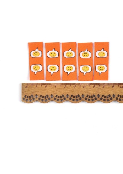 50 Adet 2 Stil Olorful Sevimli Mesaj Desen Nakış Etiketleri Dikiş Konfeksiyon Etiket Giysileri El Yapımı Dıy Bayrak Çantaları Giyim Etiketleri El Sanatları (Yurt Dışından) fırsatları