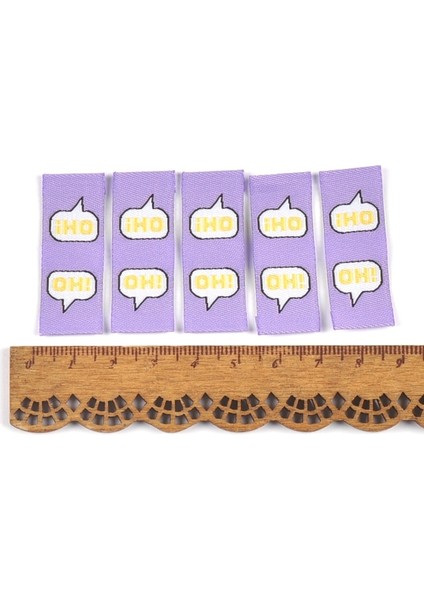 50 Adet 2 Stil Olorful Sevimli Mesaj Desen Nakış Etiketleri Dikiş Konfeksiyon Etiket Giysileri El Yapımı Dıy Bayrak Çantaları Giyim Etiketleri El Sanatları (Yurt Dışından) indirimleri