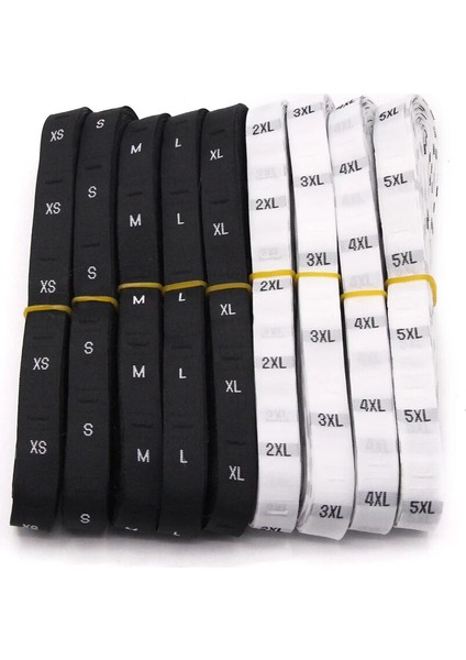 Beyaz S Tarzı Siyah Beyaz Boyut Etiketleri Xs-5xl Boyut Işareti Giyim Etiketleri Giysiler Için Pamuk Etikett-Shirt Kumaş Dikiş El Sanatları Konfeksiyon Aksesuarları (Yurt Dışından) modelleri