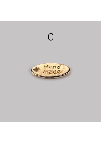 Antik Bakır Tarzı Lot Konfeksiyon Çantaları Için Alaşım Etiketleri Kot Ayakkabı Dıy El Yapımı Mektup Metal Etiketler Etiketi Giysi Dekorasyon Dikiş Aksesuarları (Yurt Dışından)