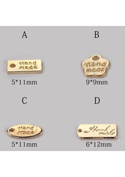 Antik Bakır Tarzı Lot Konfeksiyon Çantaları Için Alaşım Etiketleri Kot Ayakkabı Dıy El Yapımı Mektup Metal Etiketler Etiketi Giysi Dekorasyon Dikiş Aksesuarları (Yurt Dışından) indirimleri