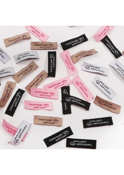 Fuşya Tarzı El Yapımı Etiketler Nakış Baskılı Etiketler Giysi Bayrak Etiketi Konfeksiyon Etiketi Dıy Etiketleri El Sanatları Kot Dikiş Aksesuarları (Yurt Dışından) fırsatları