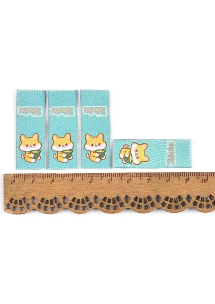 No.1 Tarzı Karışık Rabbitbear Karikatür Nakış Etiket Dikiş Aksesuarları Giysi Çantaları Için Yıkanabilir Bakım Etiketi El Yapımı Dıy Zanaat (Yurt Dışından)