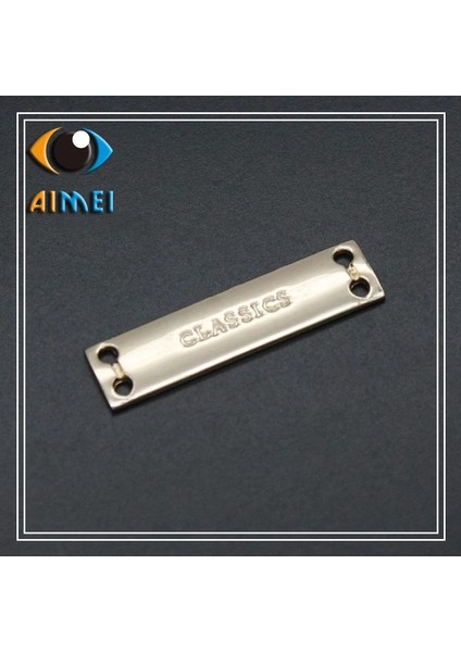 Altın Tarzı Lot Cla El Yapımı Metal Logo Etiketleri El Yapımı Giyim Metal Etiketi Shoese Özel Metal Logo Etiketi (Yurt Dışından) fırsatları