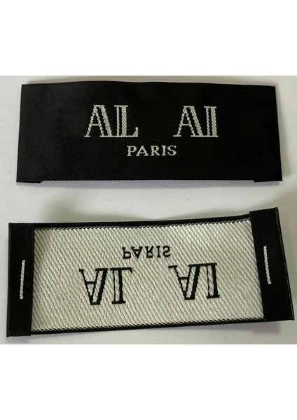 1 Numara Yeni Fashioeces Al Aı Siyah Giyim Etiketleri Palto Ceket Etiketi Ceket Yaka Etiketi Dokuma Etiket Dekorasyonu (Yurt Dışından) modelleri