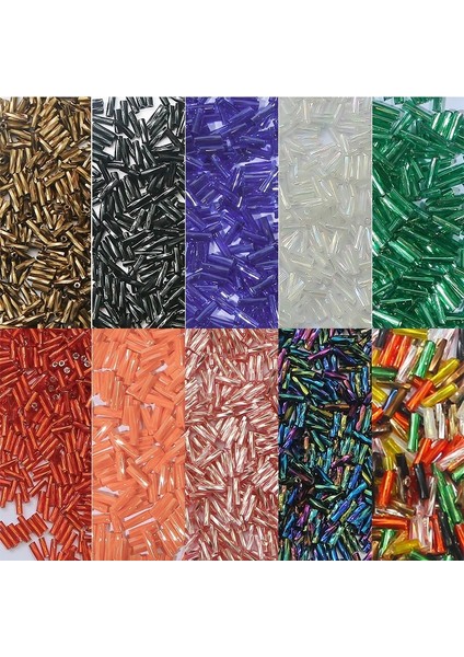 Ab Stilini Temizle Büküm Bugles Gevşek Cam Tohum Spacer Tüp Mıyukı Konfeksiyon Takı Boncuk Dikiş Bezi Dıy Yapımı Için Dikiş Malzemeleri (Yurt Dışından) fiyatları