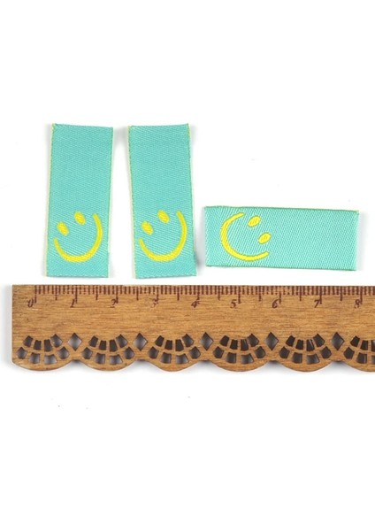 No.7 Tarzı Karışık Gülümseme Nakış Etiketleri Dikiş Giysileri Dıy Bayrak Etiketi Bakım Çantaları Giyim Etiketleri Konfeksiyon El Sanatları El Yapımı Aksesuar (Yurt Dışından) fırsatları