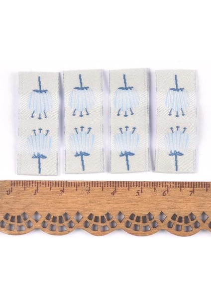 No.5 Tarzı Maplemushroom Nakış Yıkanabilir Etiketleri Dikiş Aksesuarları Bakım Çantaları Giyim Etiketleri Konfeksiyon El Yapımı El Sanatları (Yurt Dışından)