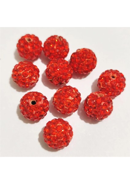 Sümbül Tarzı 10MM 20 Adet Bedava G! Rhinestone Spacer Boncuk Yuvarlak Iğne Işi Aksesuarları Takı Yapımı Için Li Dıy Boncuklar (Yurt Dışından)