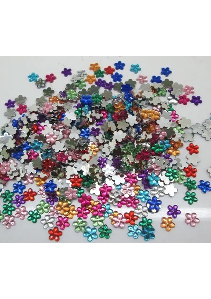 Donuk Stil Karışık Akrilik Çiçek Dekorasyon El Sanatları Cabochon Scrapbooking Bezemeler Flatback Nail Art Konfeksiyon Boncuk Dıy (Yurt Dışından) modelleri