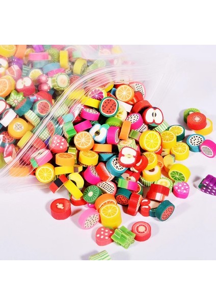 Şeker Stilini Karıştır Lot Ixed Renkler Meyve Şekli Kil Spacer Boncuk Takı Yapımı Için Polimer Kil Boncuk Dıy El Yapımı Aksesuarlar (Yurt Dışından) fırsatları