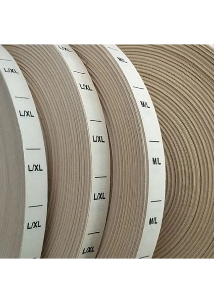 Makine Öğrenimi Stili Doğal Pamuk Boyutları Şerit Kumaş Çift Baskı Boyutu Etiketi Oft Giyim Etiketleri Xxs Xm ml Lxl Xlxl (Yurt Dışından)