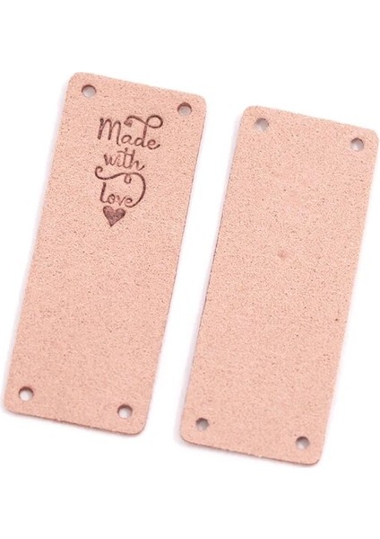 No.9 Tarzı El Yapımı Aşk Etiketleri Etiketleri Şapkalar Örme El Yapımı Deri Etiket Dikiş Etiketleri Dekoratif Giysiler Hediyeler Çanta 2*5cm (Yurt Dışından)