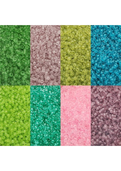 Turkuaz Tarzı 20G O 3mm Donuk Cila Frost Şeffaf Çek Cam Tohum Spacer Dıy Boncuk Çocuk Giyim Dikiş Aksesuarları Yapımı Için (Yurt Dışından) fiyatları