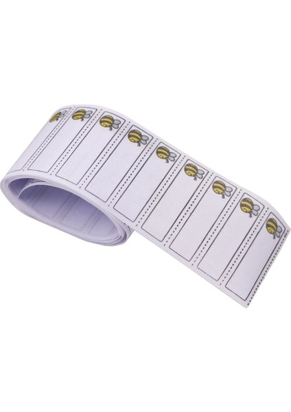 Nikel Içermeyen Beyaz Stil Yıkanabilir Demir Isim Etiketleri Balarısı Desen Konfeksiyon Kumaş Etiketleri Marker Seti ve Kalem Okul Çocuk Giysileri Dikiş Aksesuarları (Yurt Dışından) modelleri