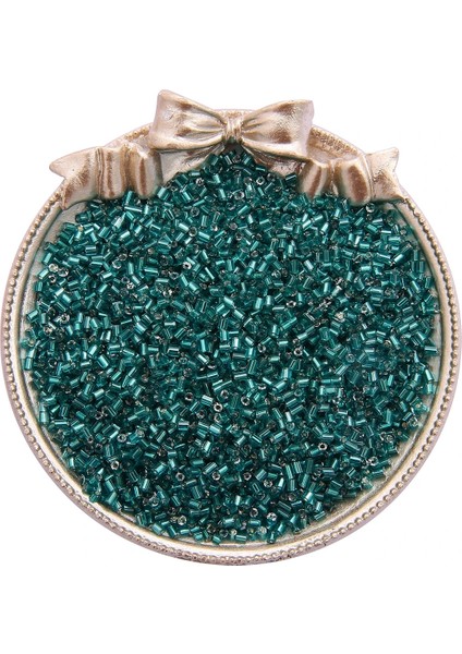 Tavuskuşu Mavi Tarzı mm Gümüş Astarlı H-Şekil Tüp Miyuki Cam Spacer Tohum Boncuk Dıy Dikiş Yapımı Nakış Kadın Konfeksiyon Aksesuarları (Yurt Dışından)