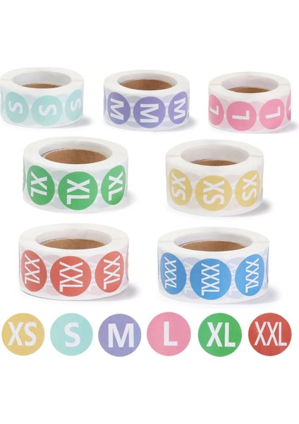 S Tarzı Rulo Dıy Kendinden Yapışkanlı Yapışkan Beyaz Etiket Giyim Boyutu Xs-Xxxl Etiket Yazılabilir Boyut Etiketler Boş Not Etiketi (Yurt Dışından) fiyatları