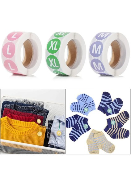 S Tarzı Rulo Dıy Kendinden Yapışkanlı Yapışkan Beyaz Etiket Giyim Boyutu Xs-Xxxl Etiket Yazılabilir Boyut Etiketler Boş Not Etiketi (Yurt Dışından) fırsatları
