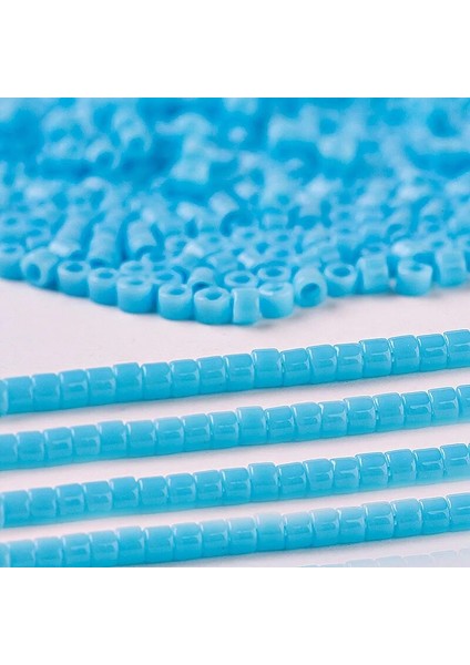 DB725 Stili Taidian Boncuk Dokuma Japon Delica Boncuk Çok Renkli Boncuklu Kolye Takı Yapımı 3gramslot 1.6x1.3mm (Yurt Dışından)