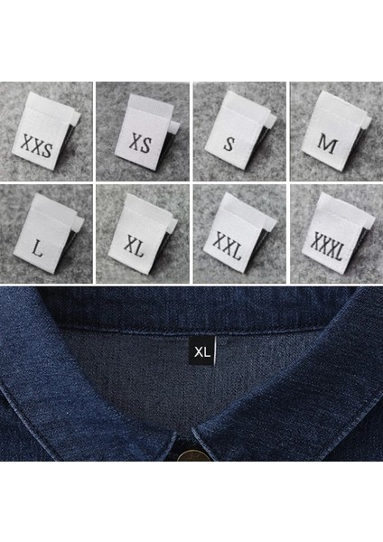 No.12 Tarzı Lothes Beden Etiketleri Katlanmış Kumaş Etiketleri Genel Dokuma Beden Markası Pratik Giysi Çantalar Için Beden Etiketleri Ayakkabı Aksesuarlar (Yurt Dışından) fiyatları
