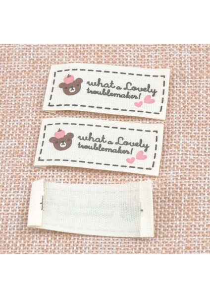 Güzel Stok Giyim Etiketi Etiketleri Bej Dokuma Giyim Için Etiketleme Etiketleri Ayakkabı Çanta Yıkanabilir Giysi Etiketleri 20X (Yurt Dışından) fiyatları