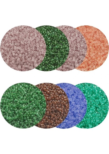 Fuşya Tarzı 20G O 3mm Donuk Cila Frost Şeffaf Çek Cam Tohum Spacer Dıy Boncuk Çocuk Giyim Dikiş Aksesuarları Yapımı Için (Yurt Dışından) fırsatları