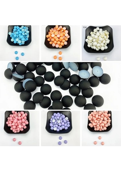 No.15 Tarzı mm Flatback Yarım Yuvarlak Plastik Abs Mat Inci Zanaat Boncuk Dıy Takı Karalama Defteri Saç Elbise Aksesuarları Için ZZ080 (Yurt Dışından)