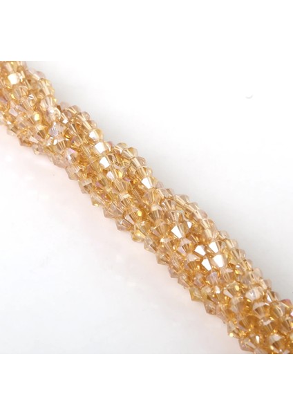 Gümüş Şampanya Stili Yeni mm Renkli Avusturya Kristal Boncuk Charm Cam Boncuk Gevşek Spacer Giysi Boncukları Giyim Crafts Dekorasyon Için (Yurt Dışından)