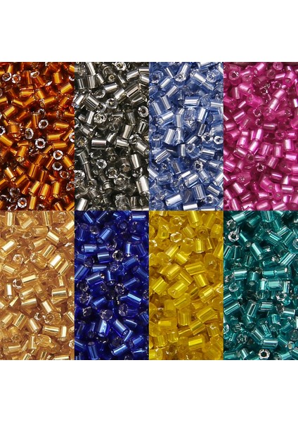 Zeytin Tarzı mm Gümüş Astarlı H-Şekil Tüp Miyuki Cam Spacer Tohum Boncuk Dıy Dikiş Yapımı Nakış Kadın Konfeksiyon Aksesuarları (Yurt Dışından) fiyatları